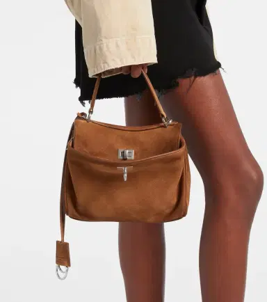 Balenciaga Rodeo Mini suede tote bag | Thumbnail 5
