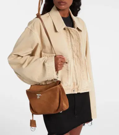 Balenciaga Rodeo Mini suede tote bag | Thumbnail 6