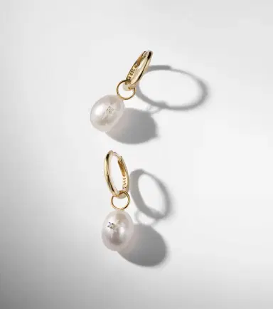 Mateo 14kt gold drop earrings with pearls and diamonds | Thumbnail 5 Mateo 14kt gold drop earrings with pearls and diamonds | Thumbnail 5