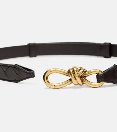 Bottega Veneta Knot Intrecciato leather belt | Thumbnail 2 Bottega Veneta Knot Intrecciato leather belt | Thumbnail 2