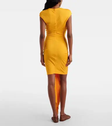 Christopher Esber Bezel Quartz Disconnect jersey minidress | Thumbnail 5