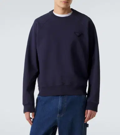 Prada Cotton jersey sweatshirt | Thumbnail 2 Prada Cotton jersey sweatshirt | Thumbnail 2