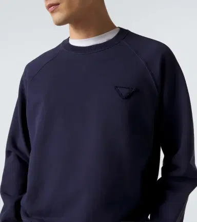 Prada Cotton jersey sweatshirt | Thumbnail 4 Prada Cotton jersey sweatshirt | Thumbnail 4