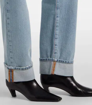 Frame The Hang Cuff straight jeans | Thumbnail 6