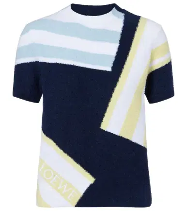 Loewe Intarsia cotton-blend bouclé sweater | Thumbnail 1 Loewe Intarsia cotton-blend bouclé sweater | Thumbnail 1