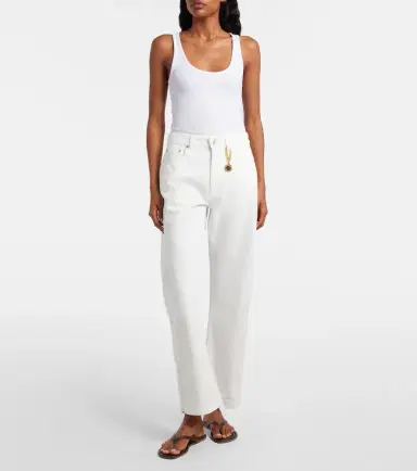 Stella McCartney Embellished barrel-leg jeans | Thumbnail 7 Stella McCartney Embellished barrel-leg jeans | Thumbnail 7