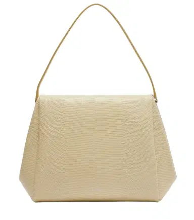 Calvin Klein Collection Tina Small snake-effect leather shoulder bag | Thumbnail 1