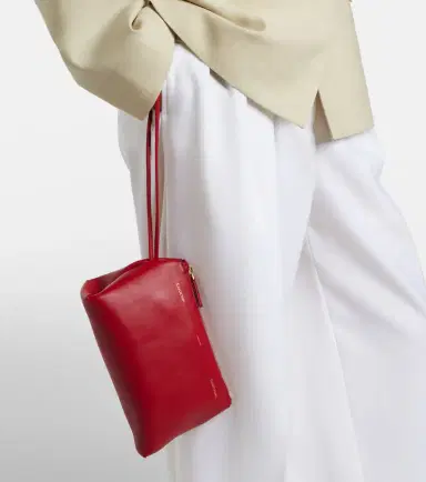 Calvin Klein Collection Essential Case Mini leather clutch | Thumbnail 4