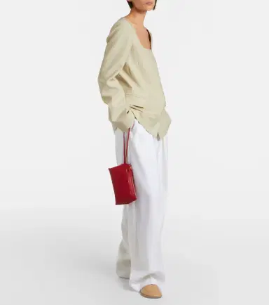 Calvin Klein Collection Essential Case Mini leather clutch | Thumbnail 5