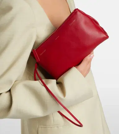 Calvin Klein Collection Essential Case Mini leather clutch | Thumbnail 6