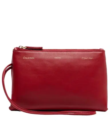 Calvin Klein Collection Essential Case Mini leather clutch | Thumbnail 1