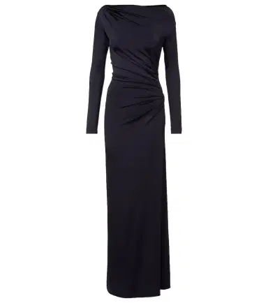 Victoria Beckham Gathered jersey maxi dress | Thumbnail 1