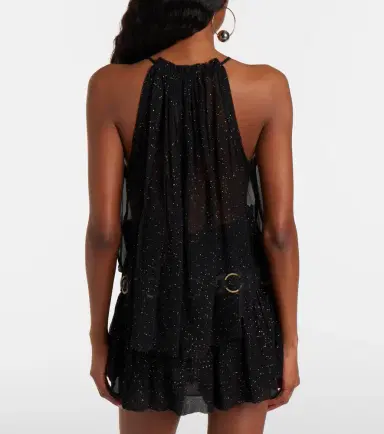 Isabel Marant Marilou silk georgette top | Thumbnail 5
