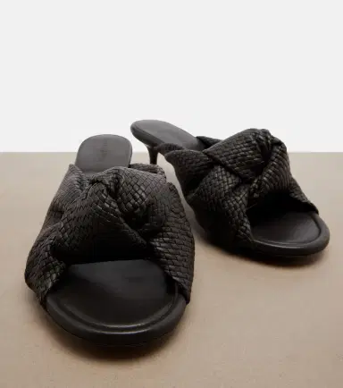Bottega Veneta Cherry Intreccio leather sandals | Thumbnail 3 Bottega Veneta Cherry Intreccio leather sandals | Thumbnail 3