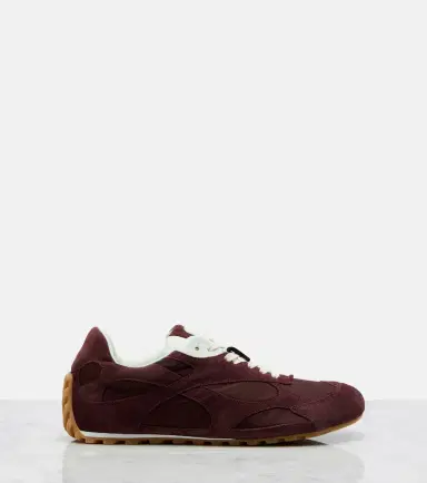 Bottega Veneta Orbit Flash suede-trimmed sneakers | Thumbnail 2 Bottega Veneta Orbit Flash suede-trimmed sneakers | Thumbnail 2