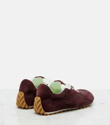 Bottega Veneta Orbit Flash suede-trimmed sneakers | Thumbnail 3 Bottega Veneta Orbit Flash suede-trimmed sneakers | Thumbnail 3