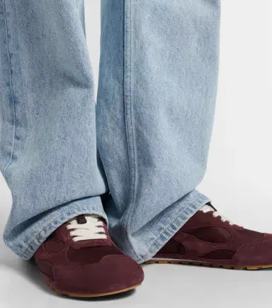 Bottega Veneta Orbit Flash suede-trimmed sneakers | Thumbnail 5 Bottega Veneta Orbit Flash suede-trimmed sneakers | Thumbnail 5