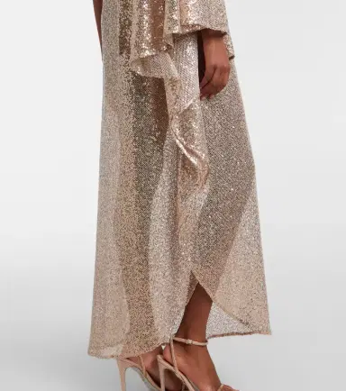 Taller Marmo Ubud Disco sequined lace gown | Thumbnail 2