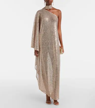 Taller Marmo Ubud Disco sequined lace gown | Thumbnail 3