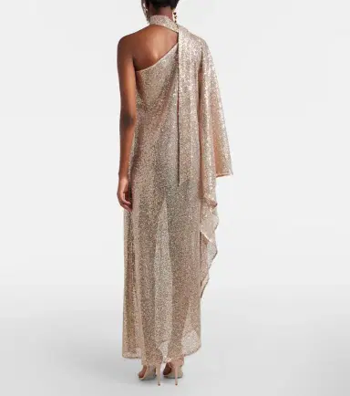 Taller Marmo Ubud Disco sequined lace gown | Thumbnail 4