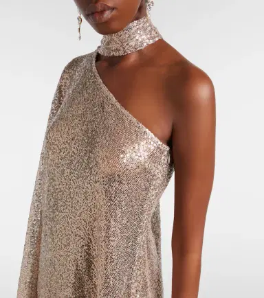 Taller Marmo Ubud Disco sequined lace gown | Thumbnail 5