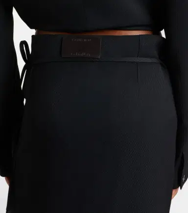 Calvin Klein Collection Hallie striped midi skirt | Thumbnail 4