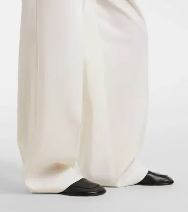 Calvin Klein Collection Alexandra pleated wool wide-leg pants | Thumbnail 3 Calvin Klein Collection Alexandra pleated wool wide-leg pants | Thumbnail 3