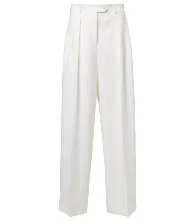 Calvin Klein Collection Alexandra pleated wool wide-leg pants | Thumbnail 1 Calvin Klein Collection Alexandra pleated wool wide-leg pants | Thumbnail 1