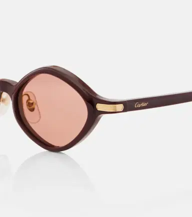 Cartier Eyewear Collection Première De Cartier oval sunglasses | Thumbnail 4
