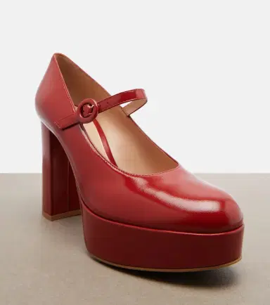 Gianvito Rossi Patent leather Mary Jane pumps | Thumbnail 4