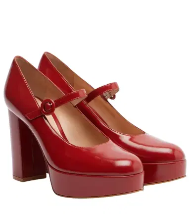 Gianvito Rossi Patent leather Mary Jane pumps | Thumbnail 1