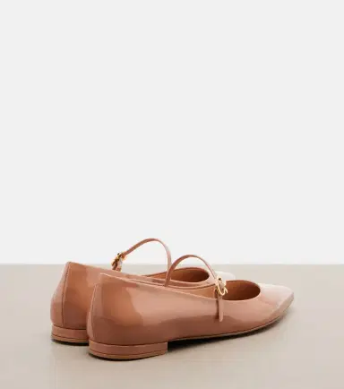 Gianvito Rossi Patent leather Mary Jane flats | Thumbnail 2