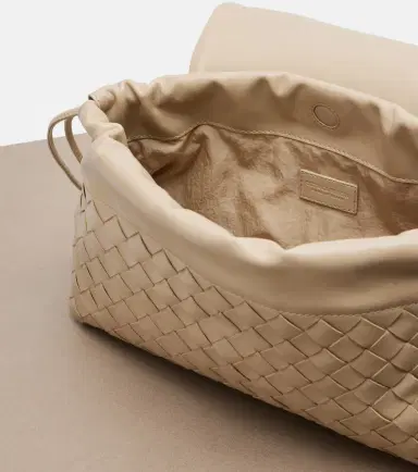 Bottega Veneta Giorno Intrecciato leather shoulder bag | Thumbnail 2