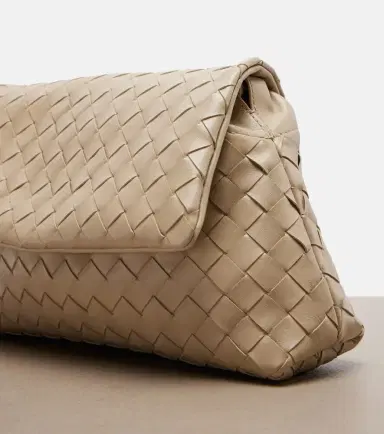 Bottega Veneta Giorno Intrecciato leather shoulder bag | Thumbnail 4