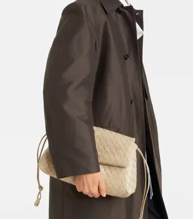 Bottega Veneta Giorno Intrecciato leather shoulder bag | Thumbnail 5