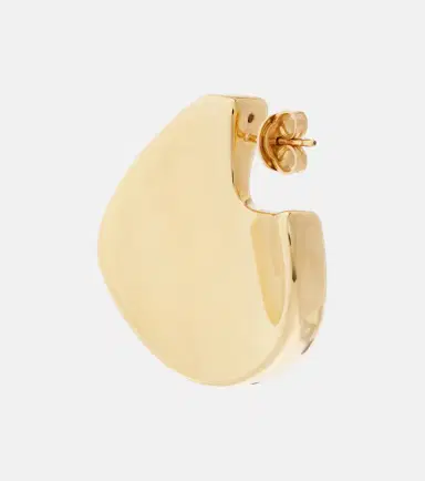 Bottega Veneta Medium gold-plated sterling silver earrings | Thumbnail 2 Bottega Veneta Medium gold-plated sterling silver earrings | Thumbnail 2