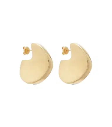 Bottega Veneta Medium gold-plated sterling silver earrings | Thumbnail 1 Bottega Veneta Medium gold-plated sterling silver earrings | Thumbnail 1