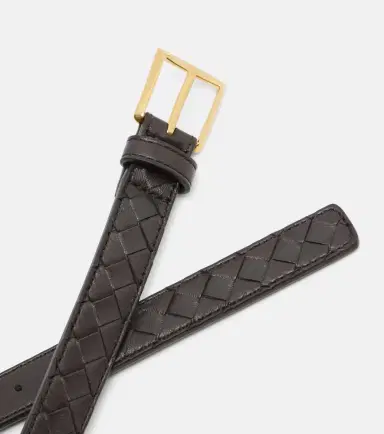 Bottega Veneta Intrecciato leather belt | Thumbnail 2 Bottega Veneta Intrecciato leather belt | Thumbnail 2