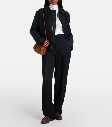 Bottega Veneta Notturno Intrecciato suede crossbody bag | Thumbnail 6 Bottega Veneta Notturno Intrecciato suede crossbody bag | Thumbnail 6