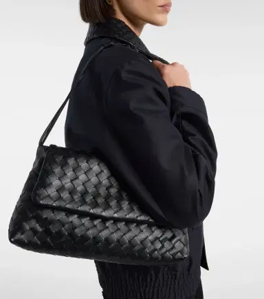 Bottega Veneta Giorno Small Intrecciato leather shoulder bag | Thumbnail 6
