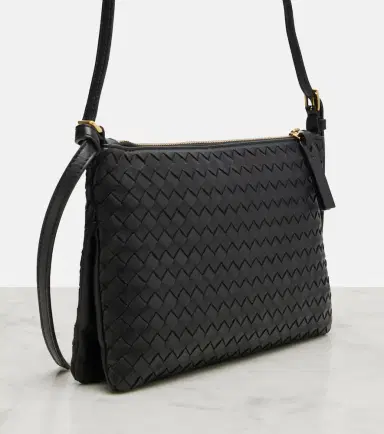 Bottega Veneta Piccolo Intrecciato Medium leather pouch | Thumbnail 2 Bottega Veneta Piccolo Intrecciato Medium leather pouch | Thumbnail 2