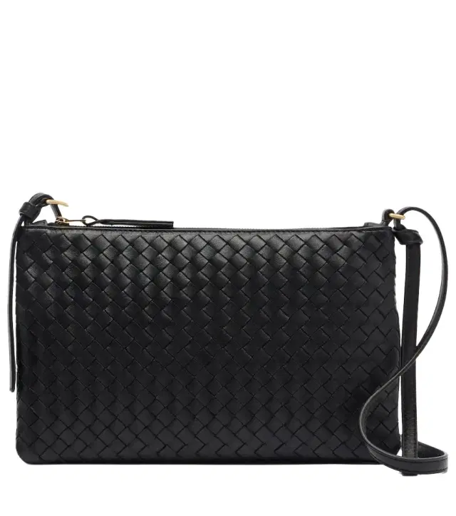 Bottega Veneta Piccolo Intrecciato Medium leather pouch