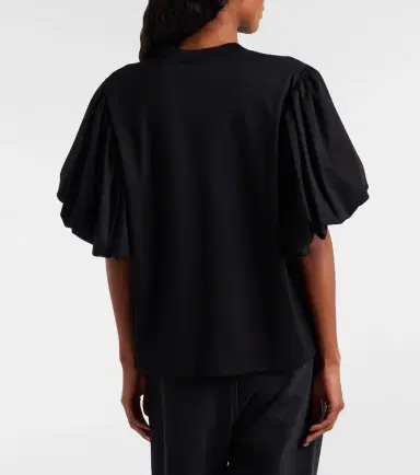 NOIR KEI NINOMIYA Puff-sleeve cotton jersey T-shirt | Thumbnail 5