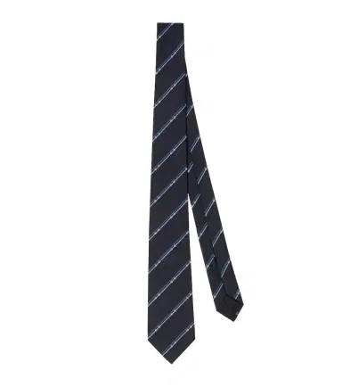 Gucci Horsebit striped silk jacquard tie | Thumbnail 1