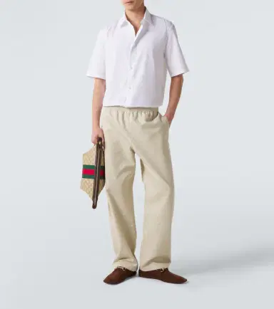 Gucci GG cotton poplin shirt | Thumbnail 3 Gucci GG cotton poplin shirt | Thumbnail 3