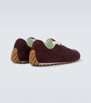 Bottega Veneta Orbit Flash suede-trimmed sneakers | Thumbnail 4 Bottega Veneta Orbit Flash suede-trimmed sneakers | Thumbnail 4
