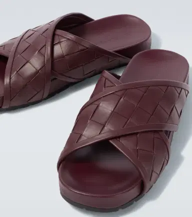 Bottega Veneta Tarik Intrecciato leather sandals | Thumbnail 3