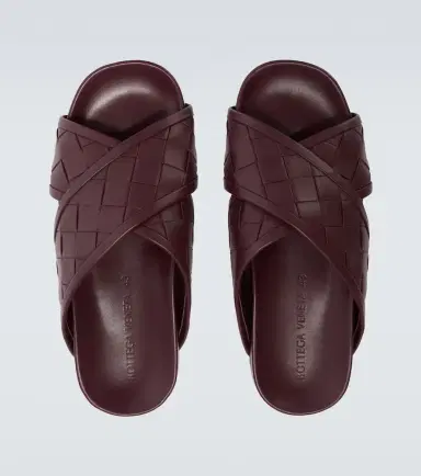 Bottega Veneta Tarik Intrecciato leather sandals | Thumbnail 5