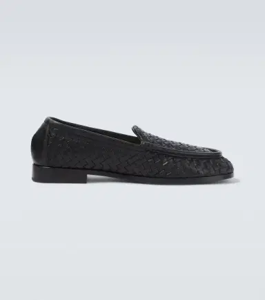 Bottega Veneta Silenzio Intrecciato leather loafers | Thumbnail 2 Bottega Veneta Silenzio Intrecciato leather loafers | Thumbnail 2