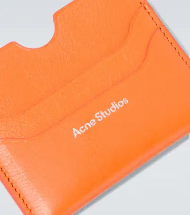 Acne Studios Leather card holder | Thumbnail 2
